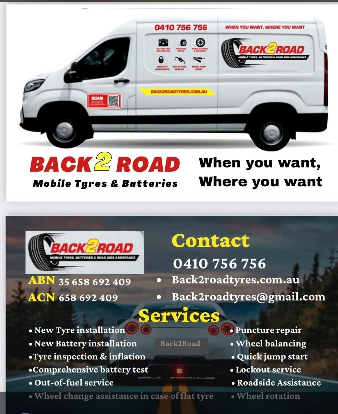 Mobile Tyre & Battery Services Chatswood